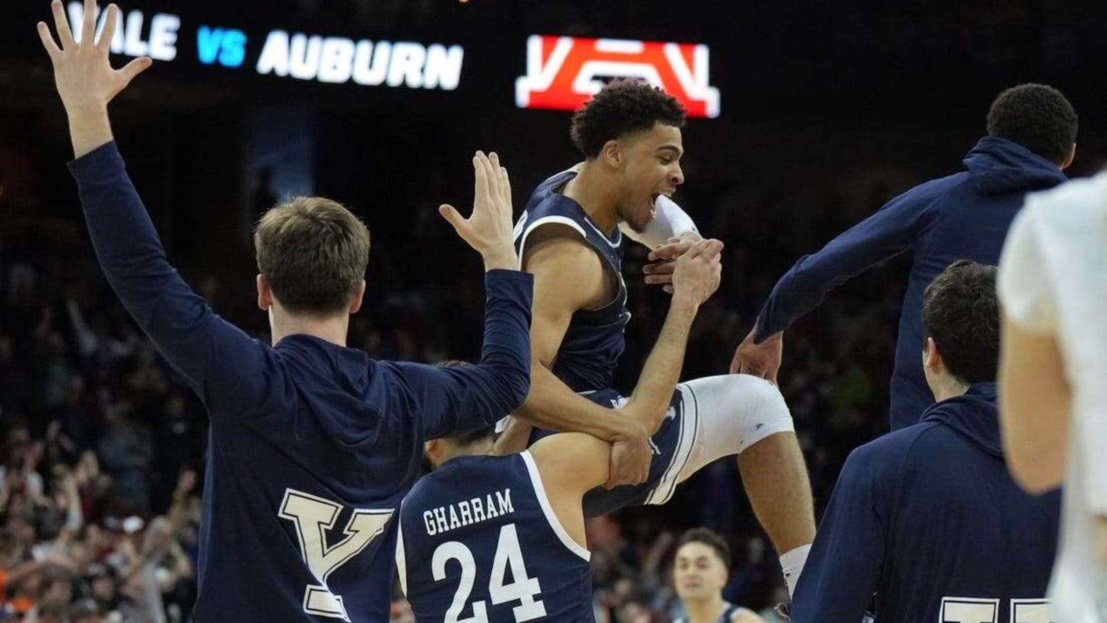 John Poulakides leads No. 13 Yale to shocker over Auburn