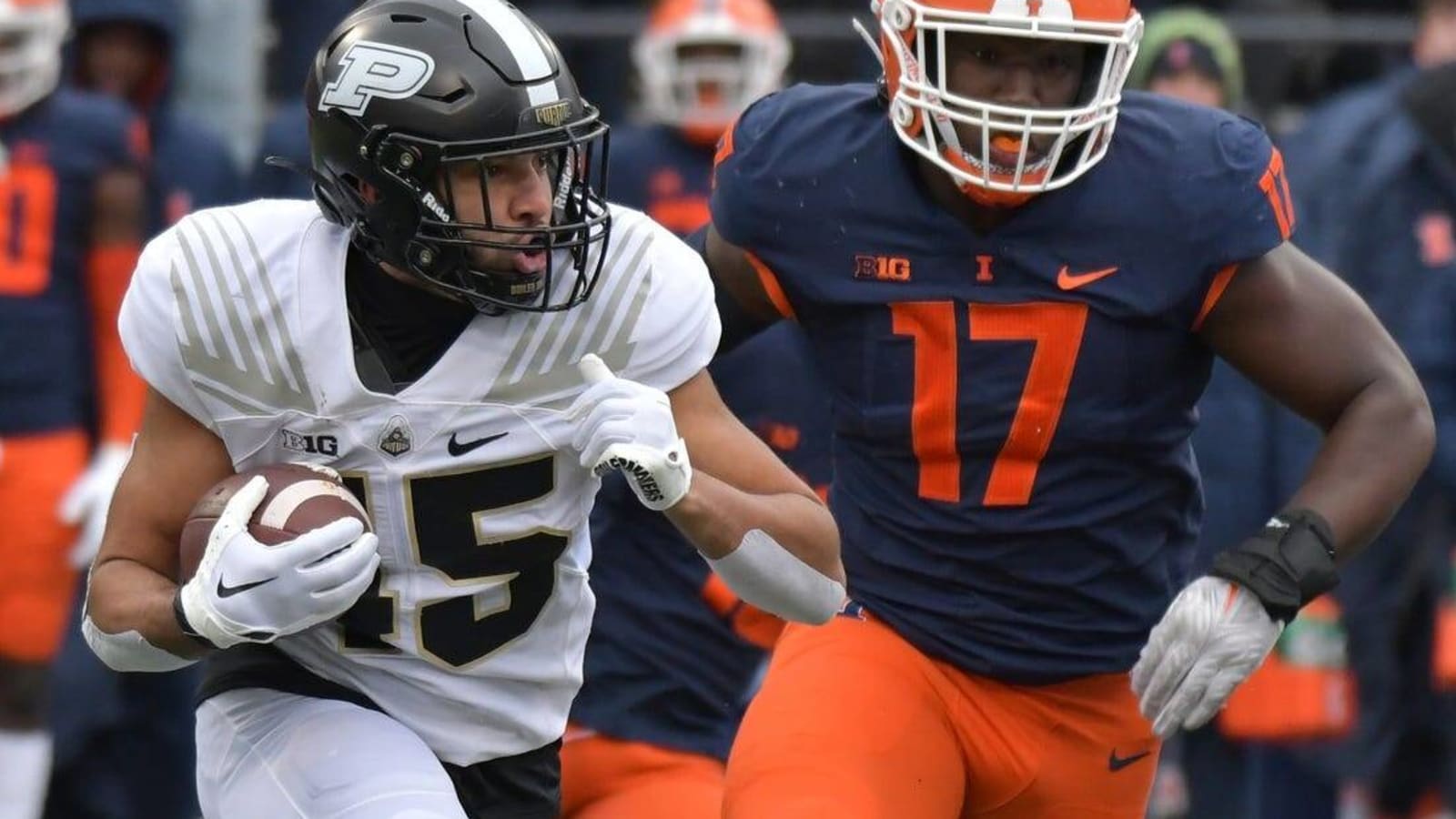 Purdue upsets No. 21 Illinois, forges tie atop Big Ten West