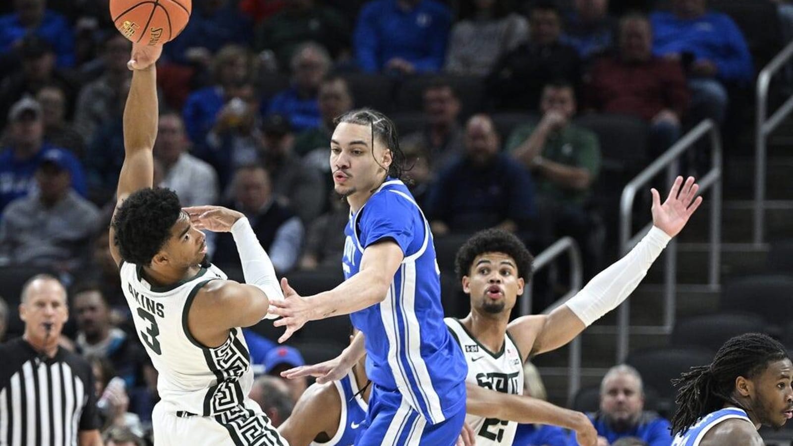 Michigan State rallies to oust No. 4 Kentucky in double OT