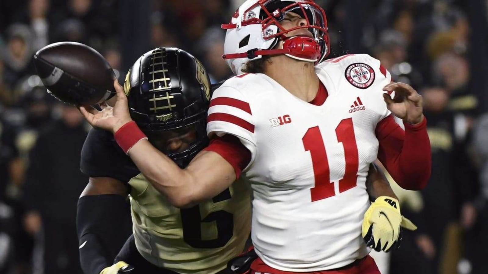 Purdue fends off Nebraska 43-37, wins fourth straight