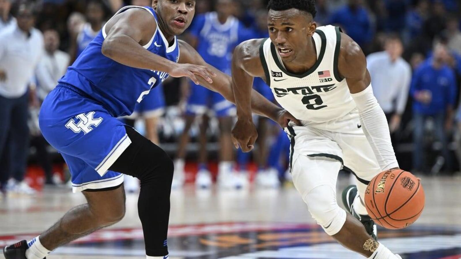 Top 25 roundup: Michigan State nips No. 4 Kentucky in 2 OTs