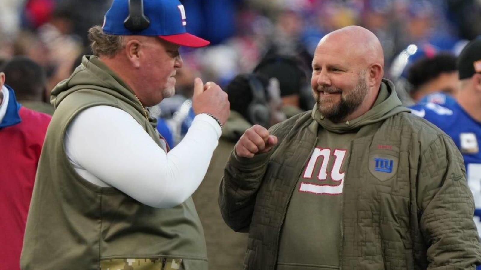 Giants&#39; coaches prioritize playoffs, head-coaching interviews on hold