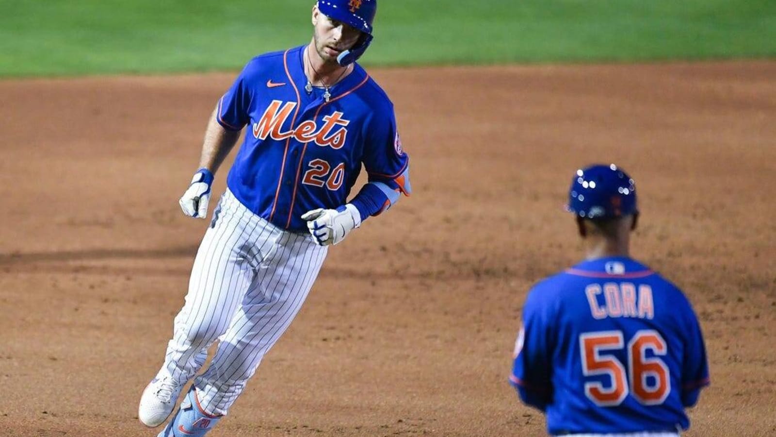 Mets' Pete Alonso homers on first Grapefruit League pitch