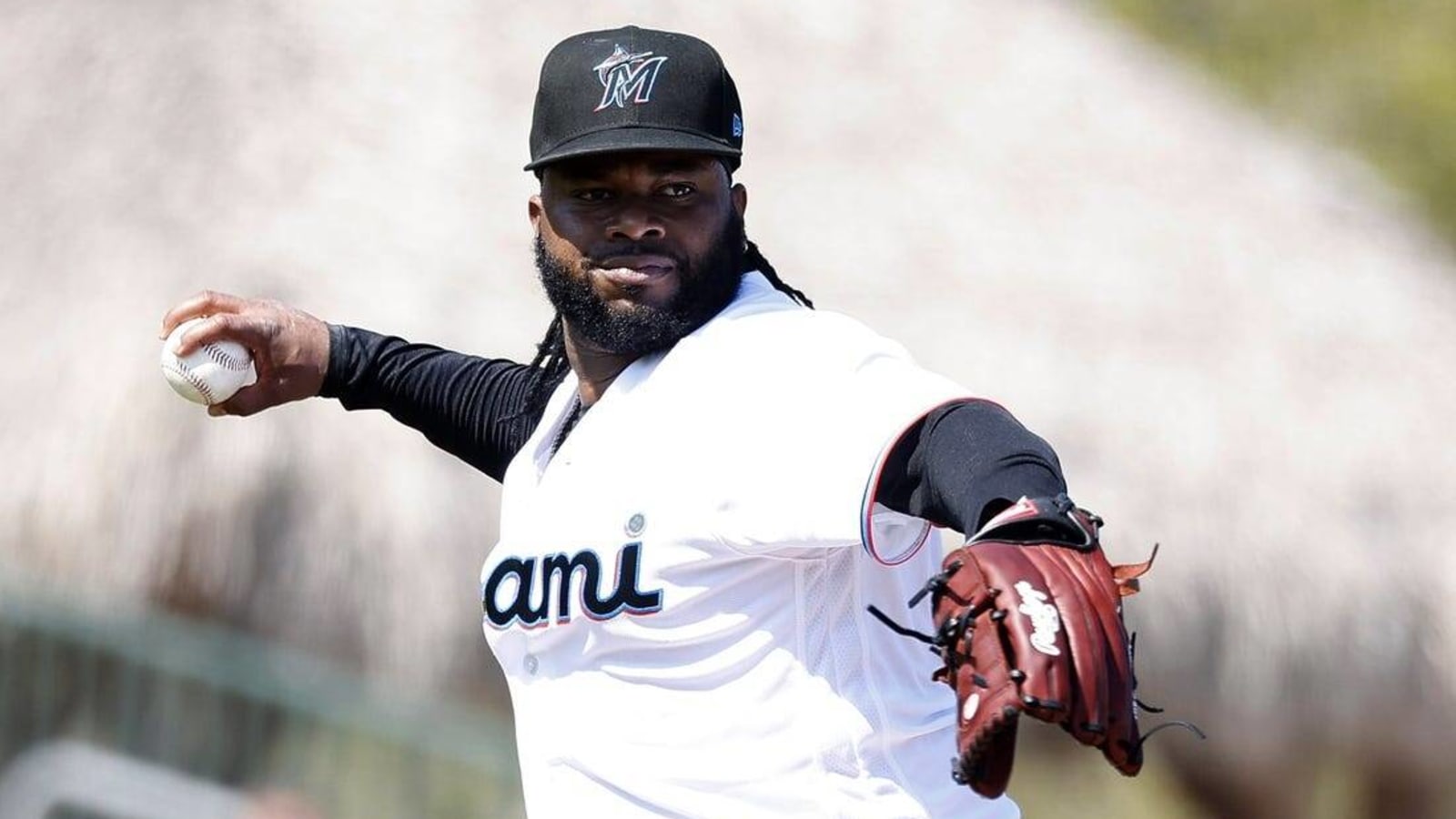 Marlins place P Johnny Cueto, INF Joey Wendle on IL