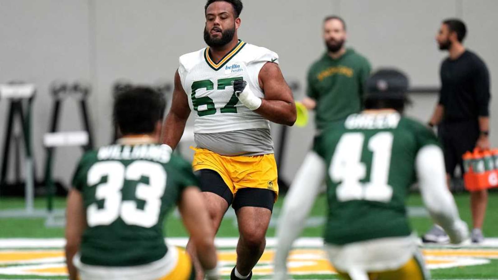 Packers rookie offensive lineman gets drafted in the UFL