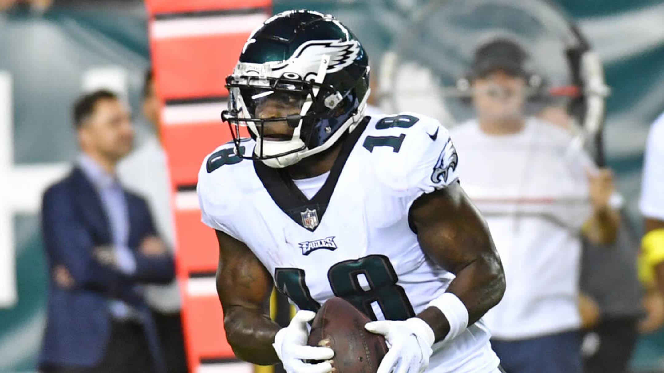 Jalen Reagor fantasy football start/sit advice: What to do with Eagles WR  in Week 3 on MNF - DraftKings Network