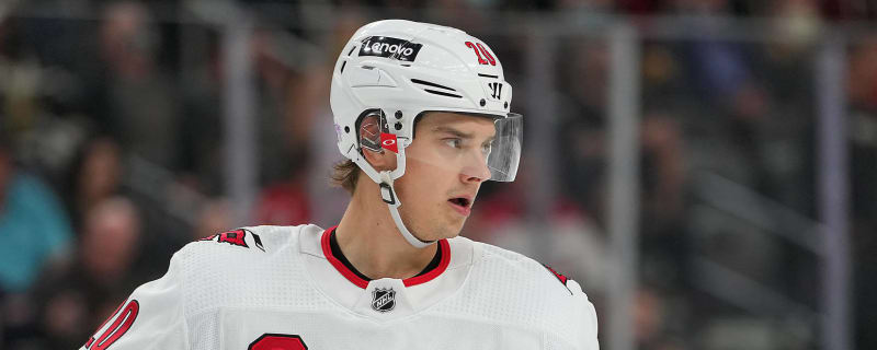 Hurricanes forward Seth Jarvis addresses getting hit in the face in Game 5:  'It's hockey. Stuff happens.' 
