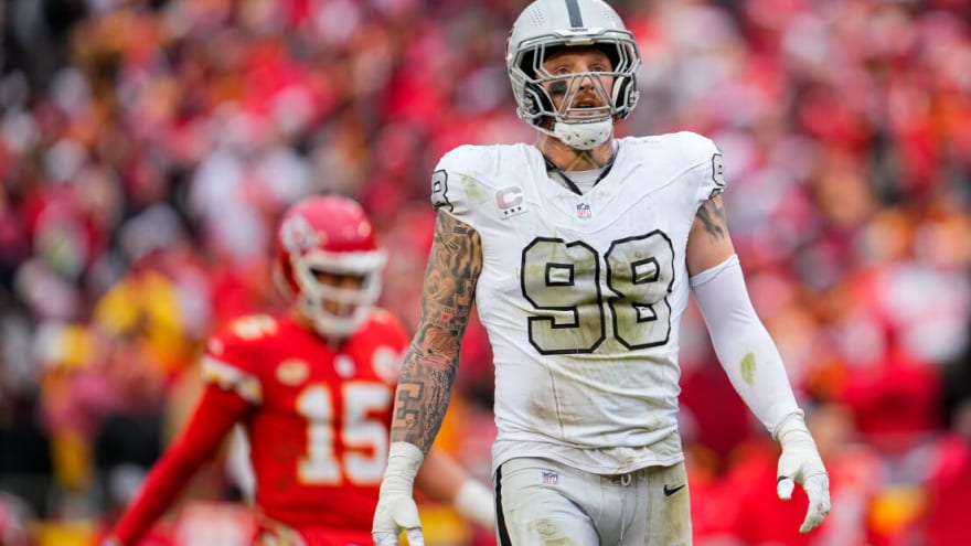 Las Vegas Raiders do a huge favor for defensive end Maxx Crosby before 2024 season starts