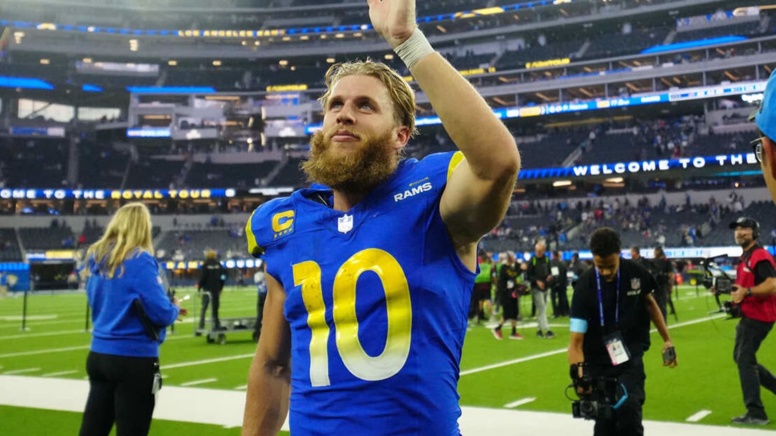 Seahawks WR Cooper Kupp seems puzzled by Rams exit