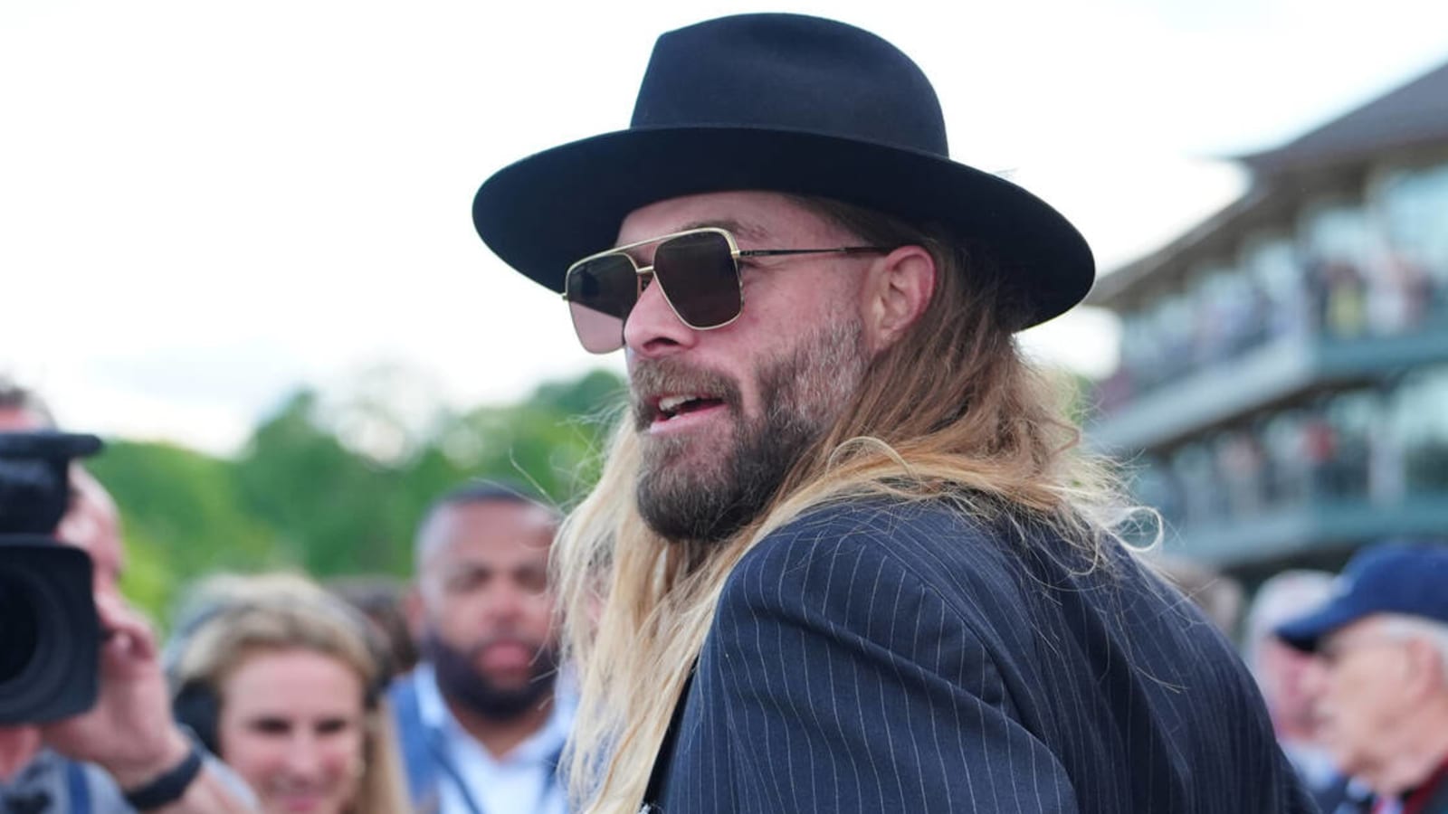 Jayson Werth’s son reacts after winning Belmont Stakes