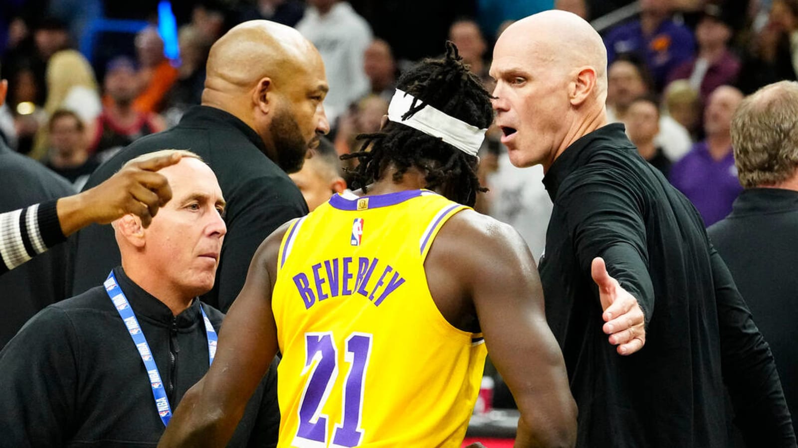 NBA announces significant discipline for Lakers' Patrick Beverley