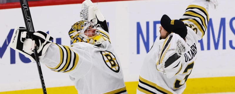 Bruins’ Jeremy Swayman, Linus Ullmark hoping to return