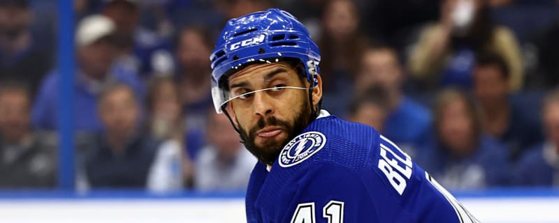 Avalanche release veteran left winger