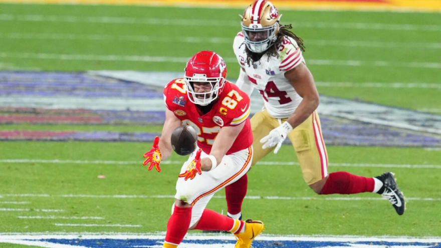 Chiefs TE Travis Kelce in striking distance of setting more records with new contract extension