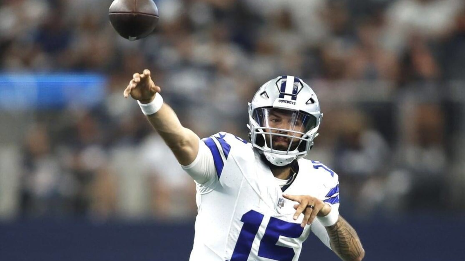 Will Grier Tosses Two Touchdowns in Cowboys&#39; Preseason-Opener