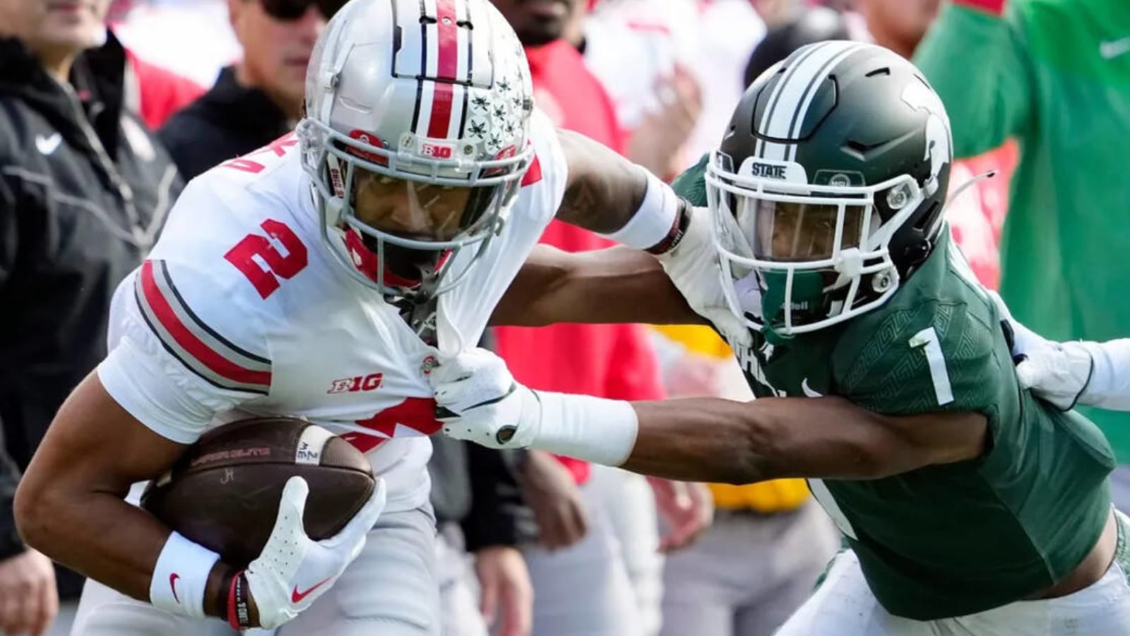 Ohio State is looking to steal a defensive ball hawk from another Big Ten team