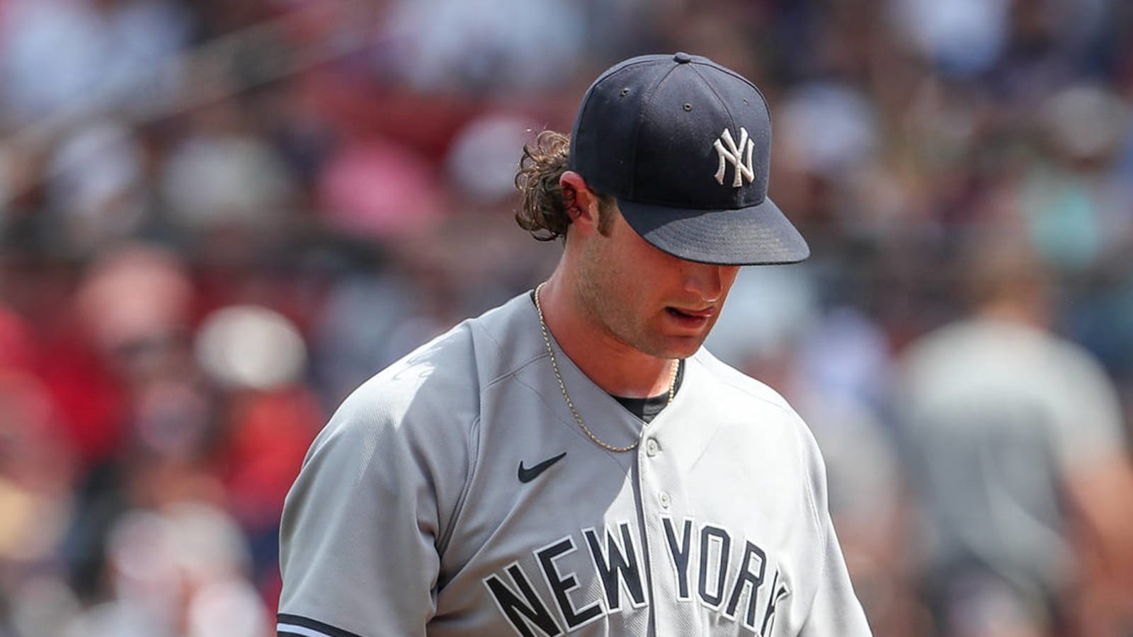 Yankees equipment truck had funny accident at Fenway Park