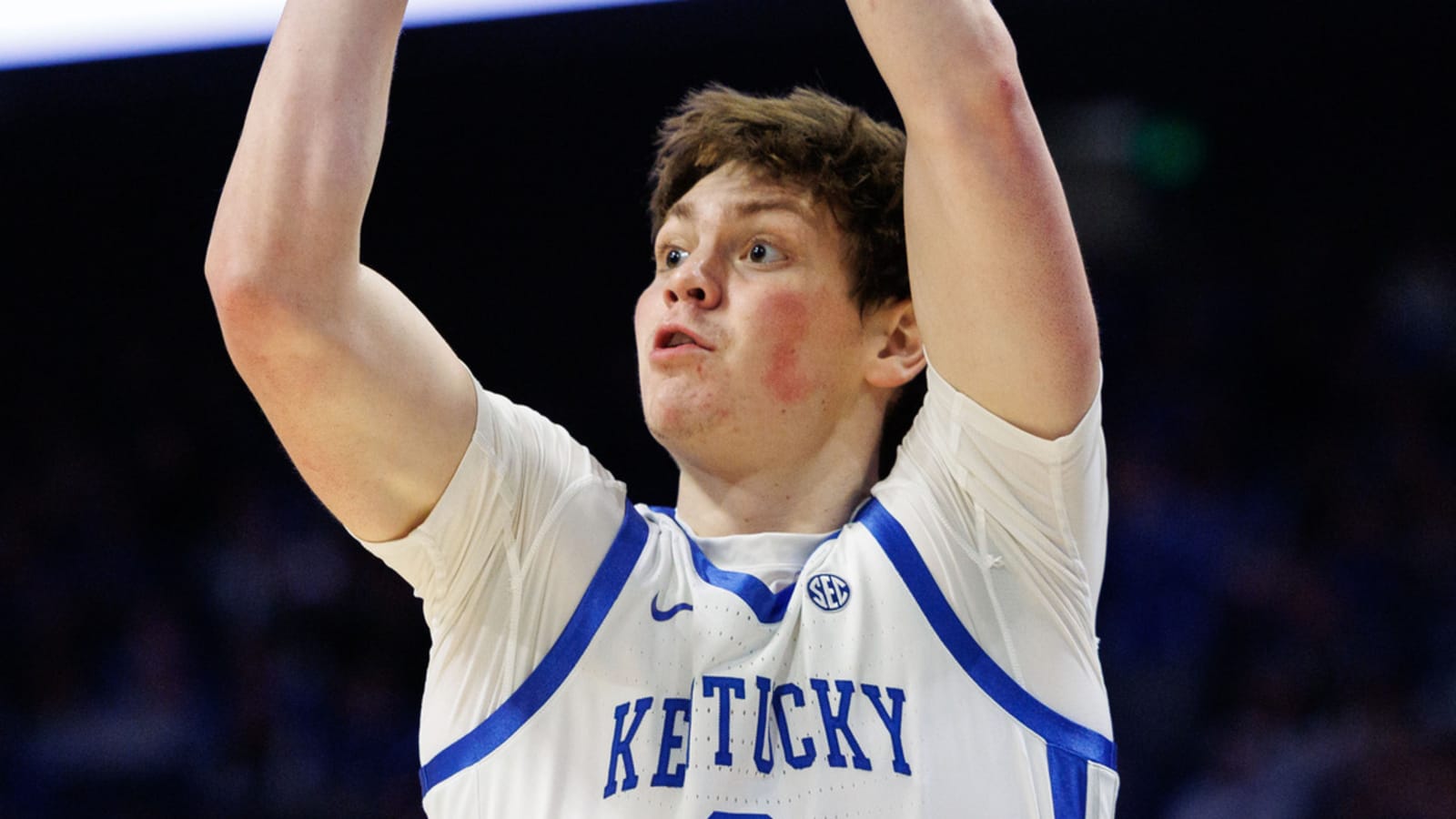 Trent Noah Sees No Playing Time in Kentucky’s Loss to Arkansas