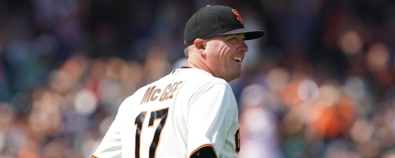 Giants cut ties with struggling reliever Jake McGee, call up Luis Gonzalez