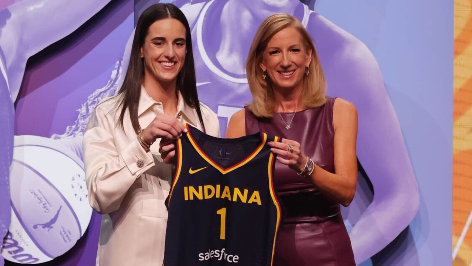 Fanatics sells out of Caitlin Clark’s Indiana Fever jersey on draft night