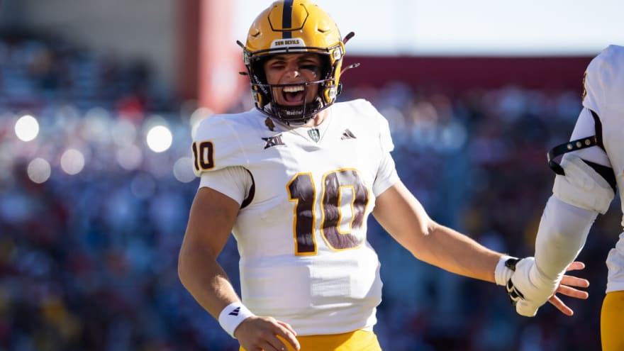 Arizona State Reacts to Big 12&#39;s Major Sam Leavitt Announcement