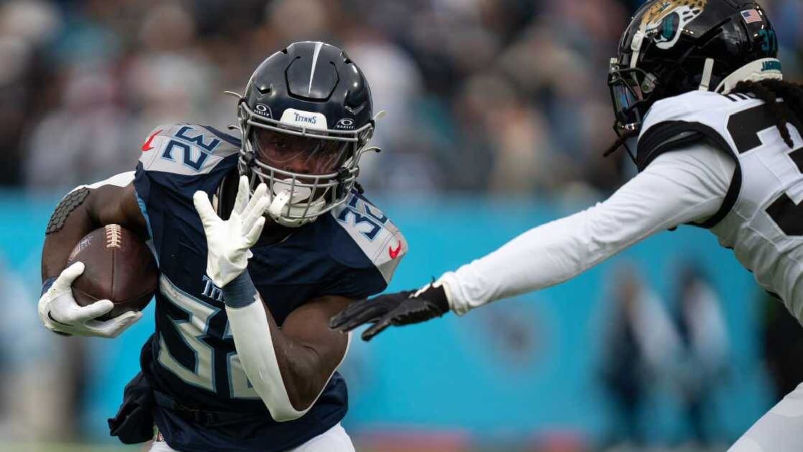 Tennessee Titans running back room already taking shape as Tyjae Spears and Tony Pollard take field at OTAs