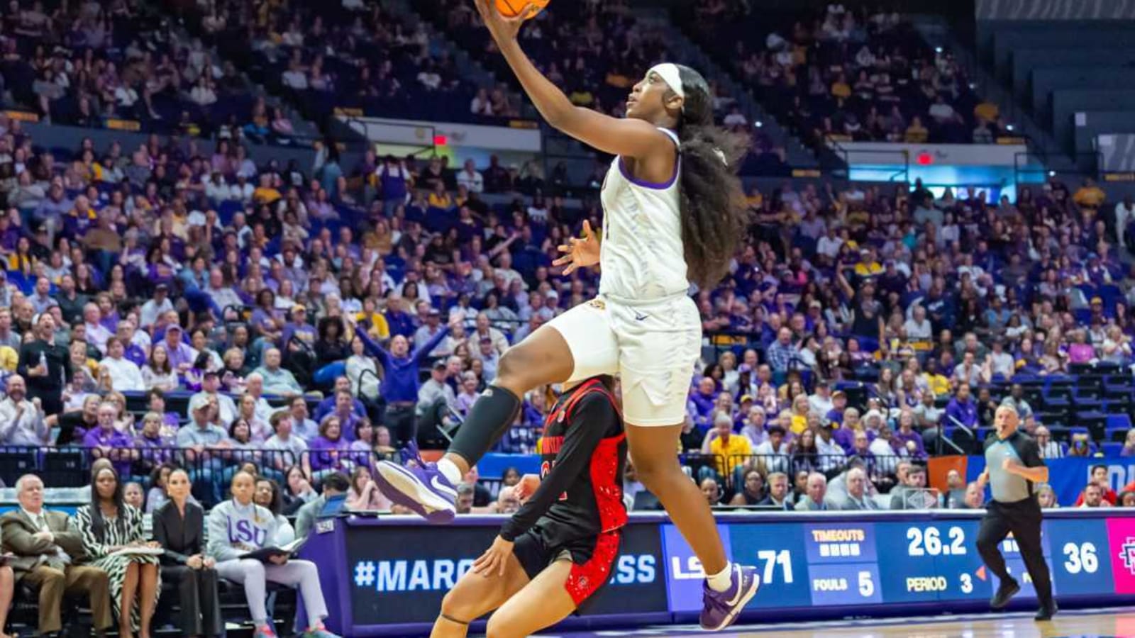 Flau’Jae Johnson Reacts to NCAA Tournament Victory