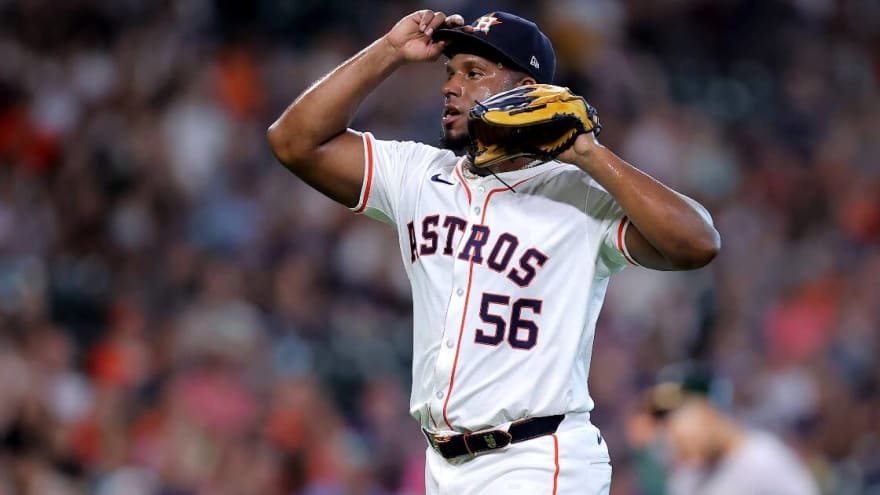 Astros pitcher Ronel Blanco suspended 10 games for using foreign substance