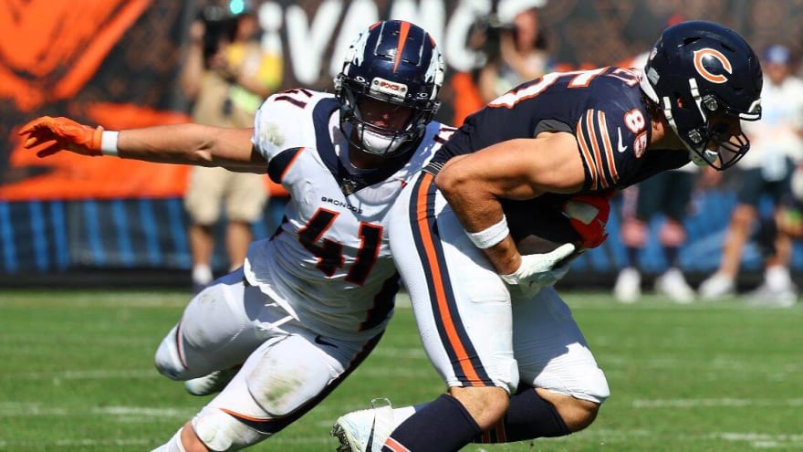 Denver Broncos linebacker Drew Sanders tears ACL ahead of OTAs