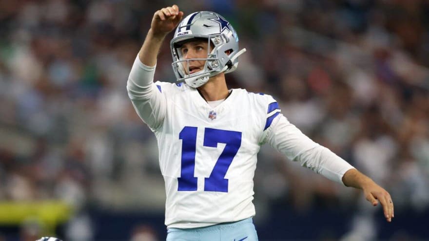 Brandon Aubrey contract negotiation: Jerry Jones ‘satisfied’ after placing second-round tender on Cowboys kicker