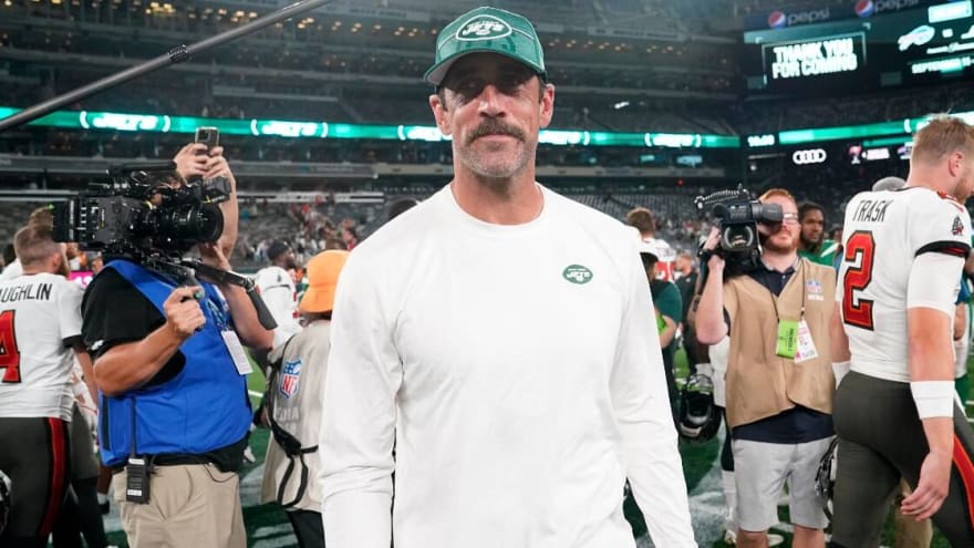 Aaron Rodgers gives his impressions of Jets’ scheduling challenges