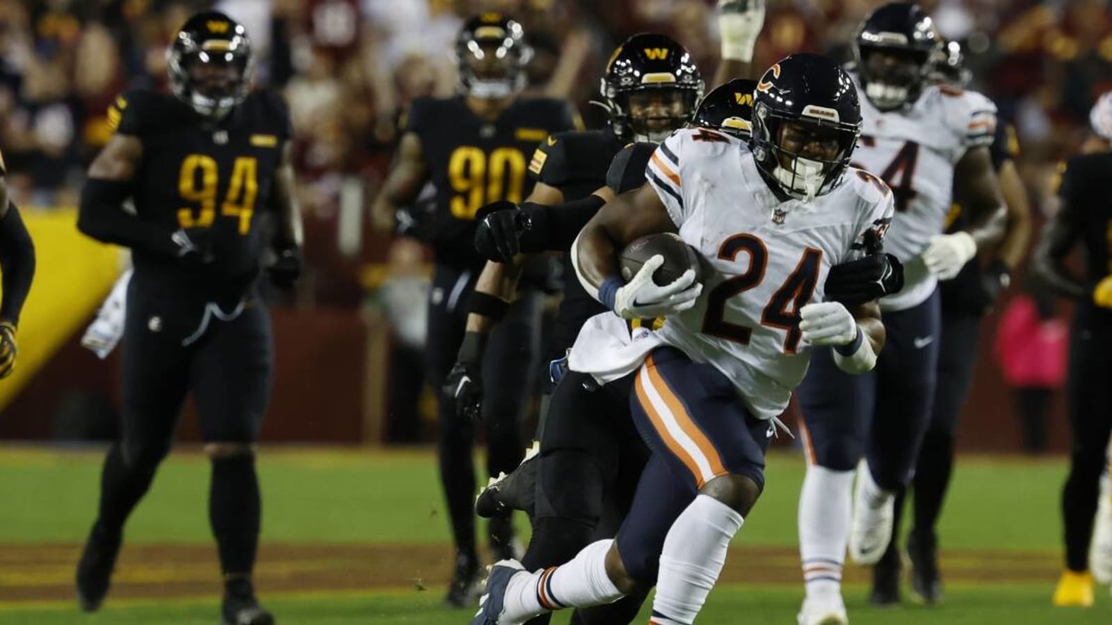 NFL insider: Bears RB Khalil Herbert expected to miss ‘multiple weeks’ with ankle injury