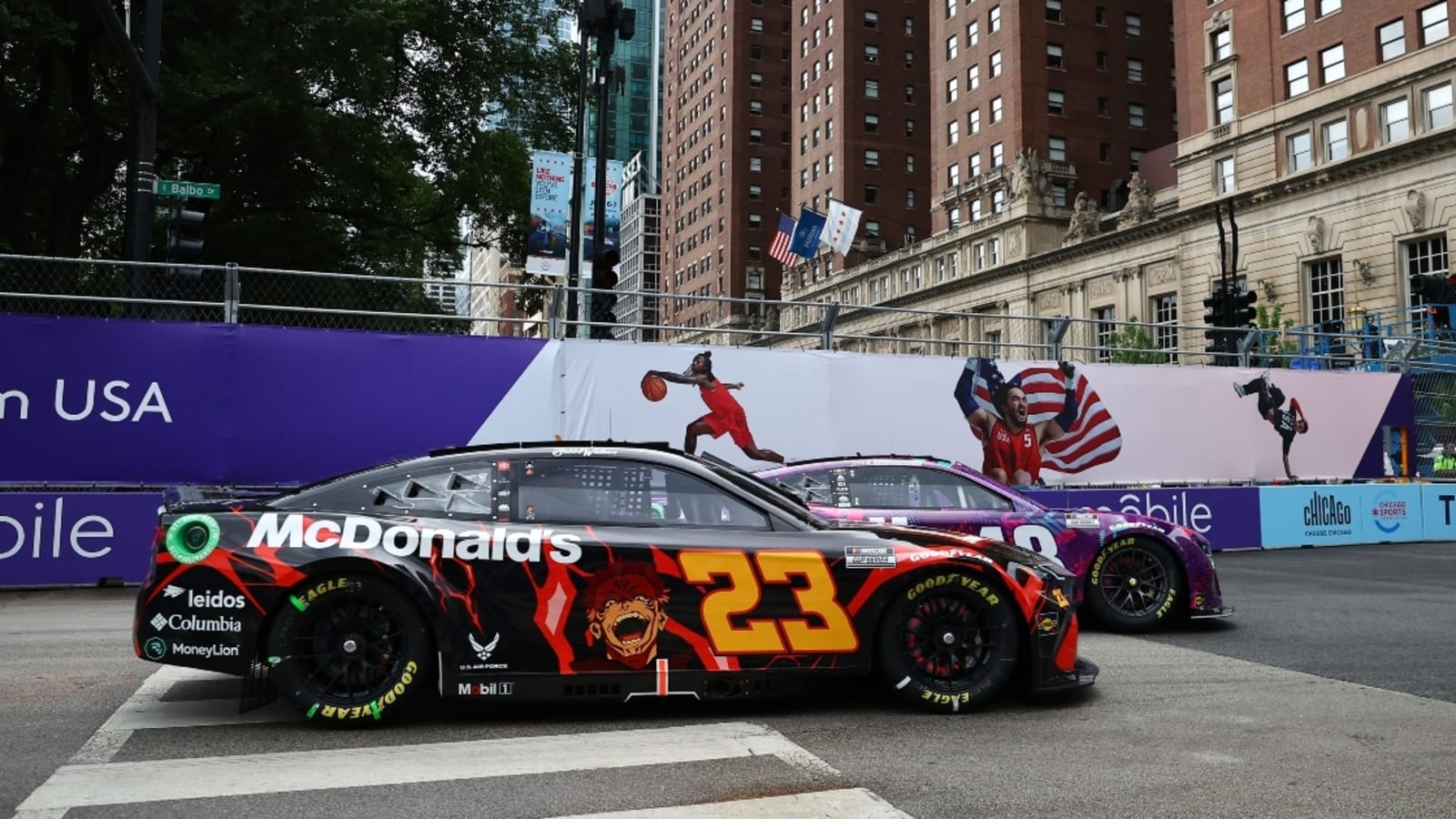 Denny Hamlin thinks Alex Bowman took ‘high road’ with Bubba Wallace after early mistake at Chicago