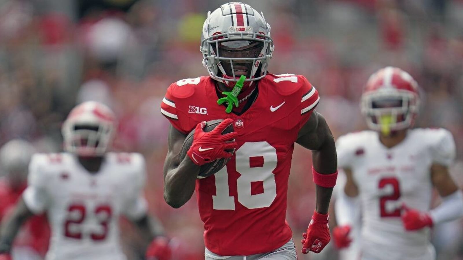 Jim Harbaugh ‘shouldn’t be thinking twice’ about drafting Marvin Harrison Jr. if available