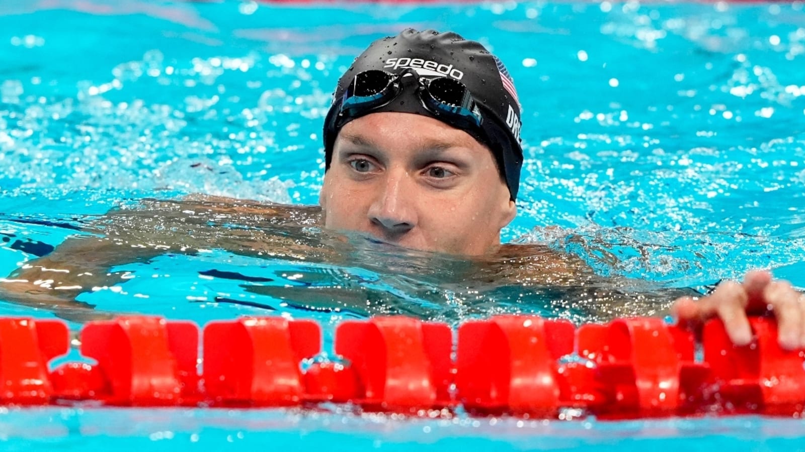 Caeleb Dressel misses out on 100m fly final after ‘heartbreaking’ day at Paris Olympics