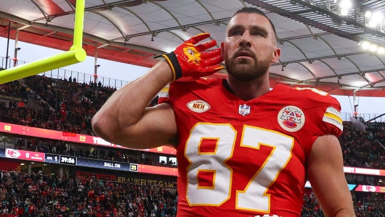 Travis Kelce defends NFL’s touchback rule on fumbles through endzone