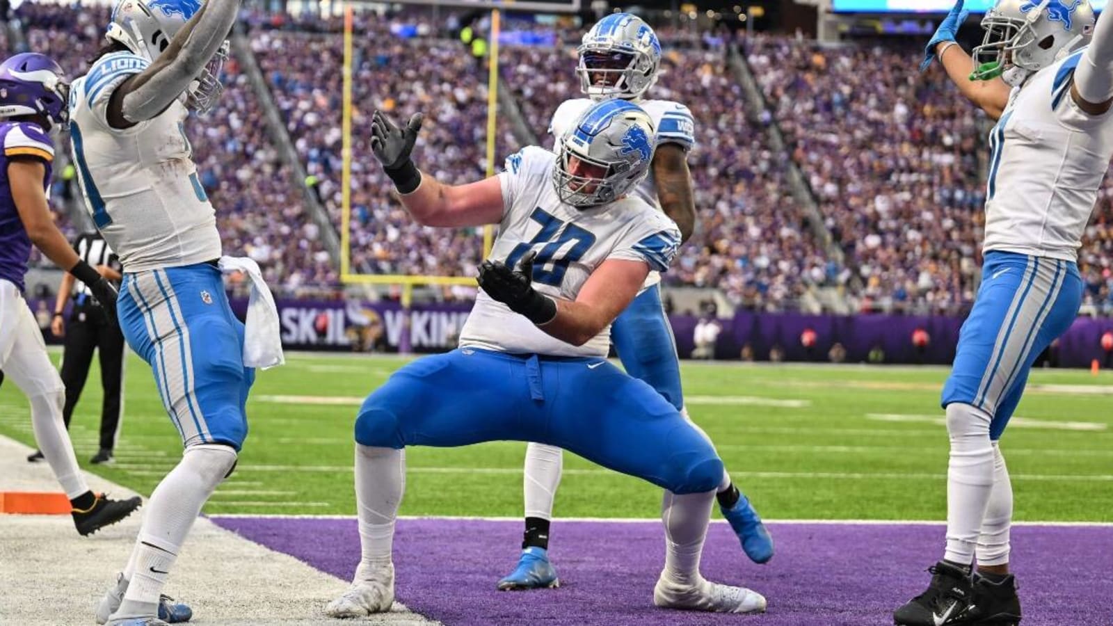 Lions tackle Dan Skipper hauls in catch vs. Vikings after Cowboys reporting controversy