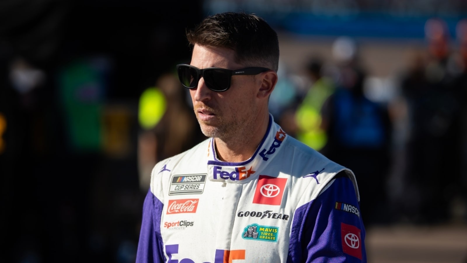 Denny Hamlin trolls NASCAR in response to Joey Logano championship post