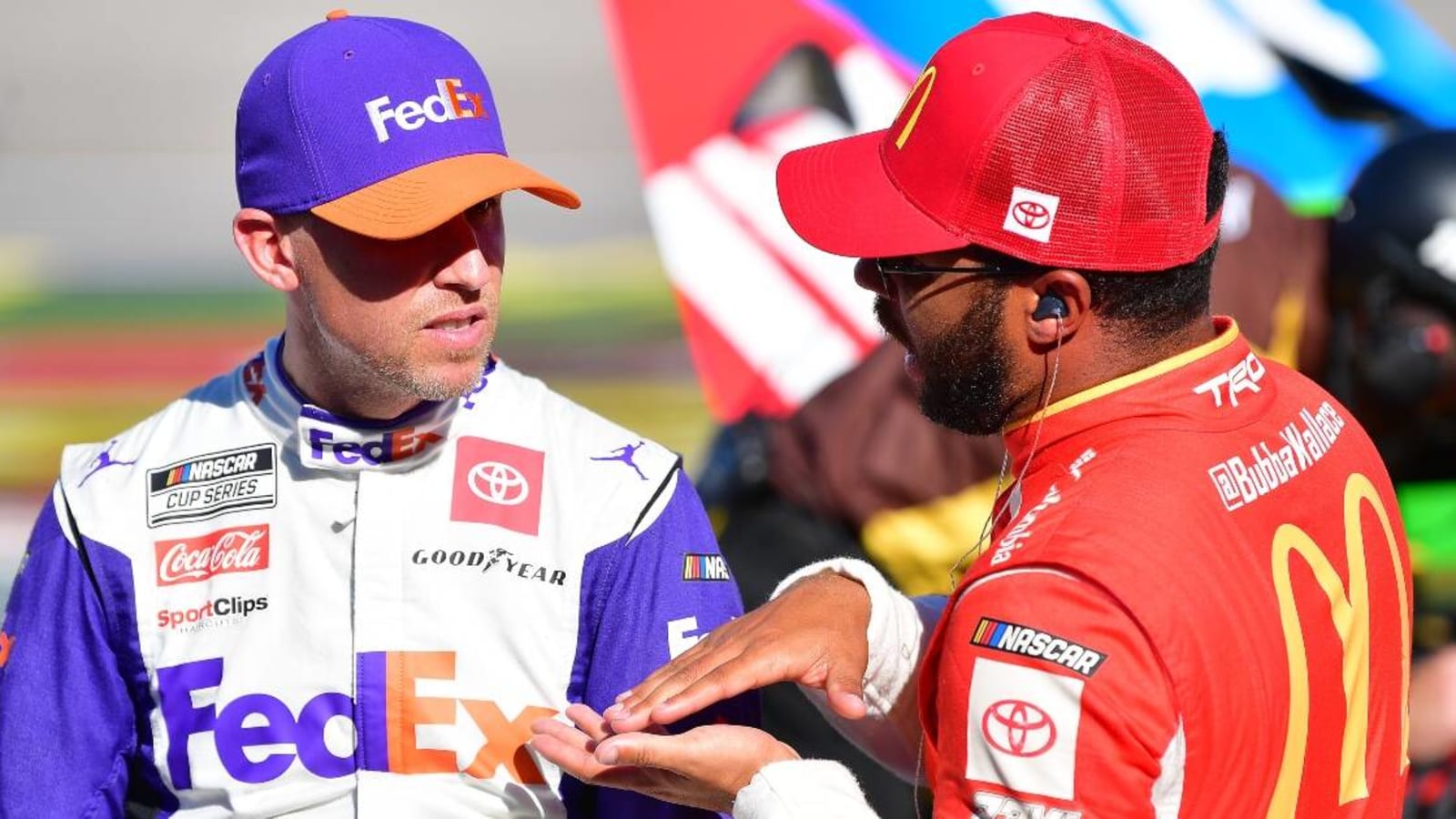 23XI co-owner Denny Hamlin holds nothing back on Bubba Wallace, Tyler Reddick winless streaks