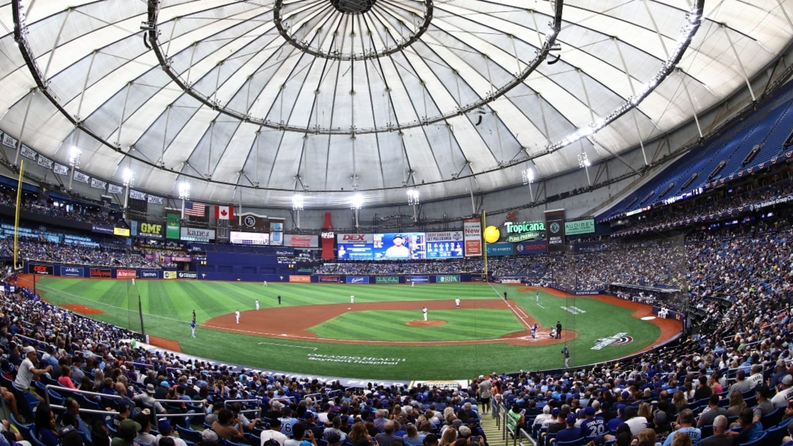 Hurricane Milton: New video footage shows devastation to Tropicana Field after roof ripped off
