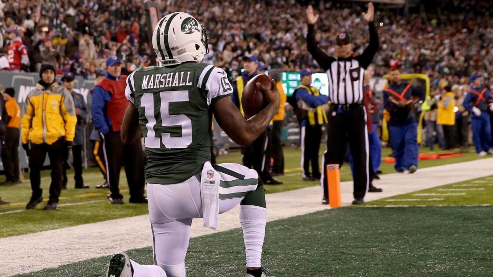 Brandon Marshall teases NFL return to play alongside Aaron Rodgers