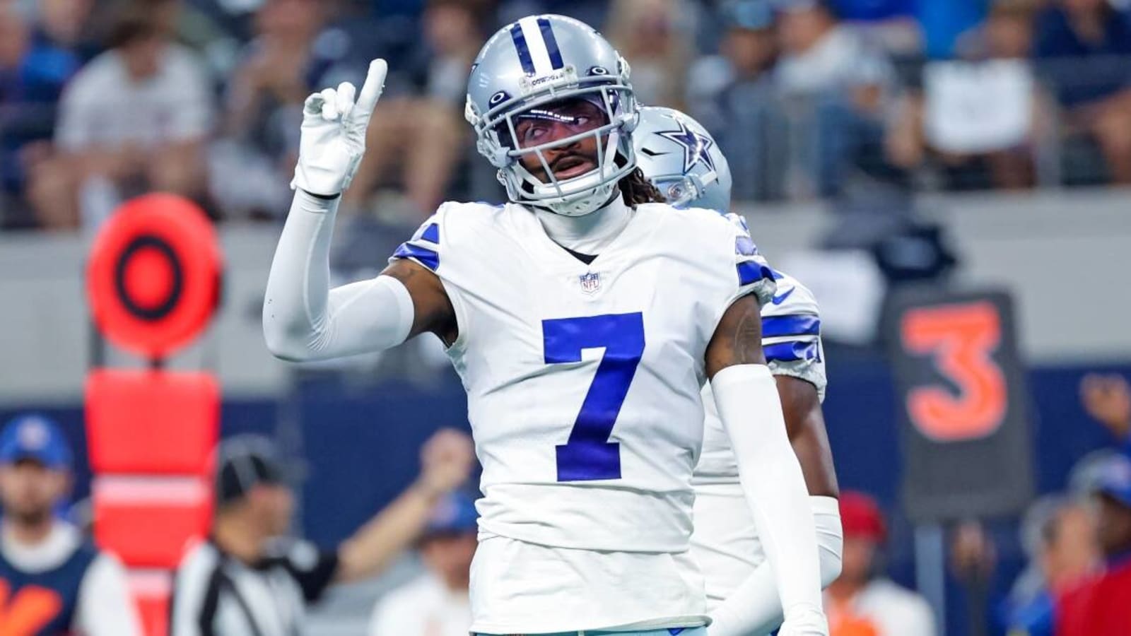 Trevon Diggs out of Cowboys practice with toe injury