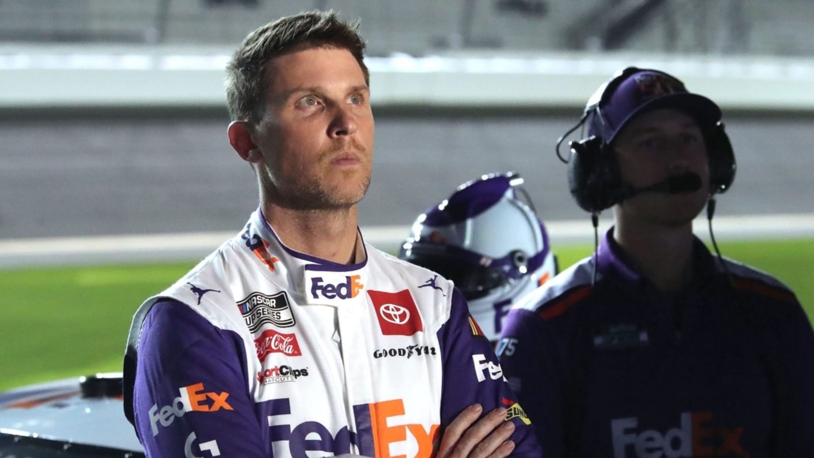 Denny Hamlin sparks speculation with ‘thank you’ FedEx video