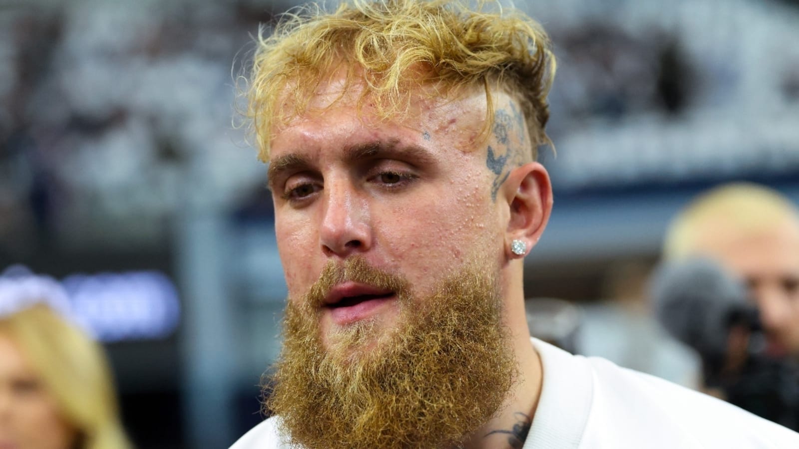 Jake Paul takes shot at Mike Tyson using diamond-spiked ear cover ahead