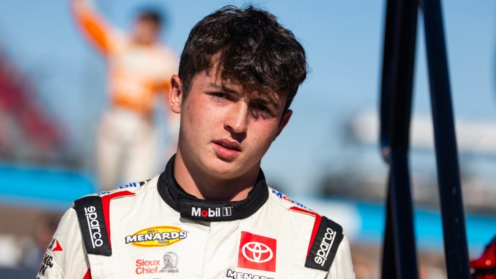 Brent Crews runs away with ARCA East race at Rockingham, wins over William Sawalich