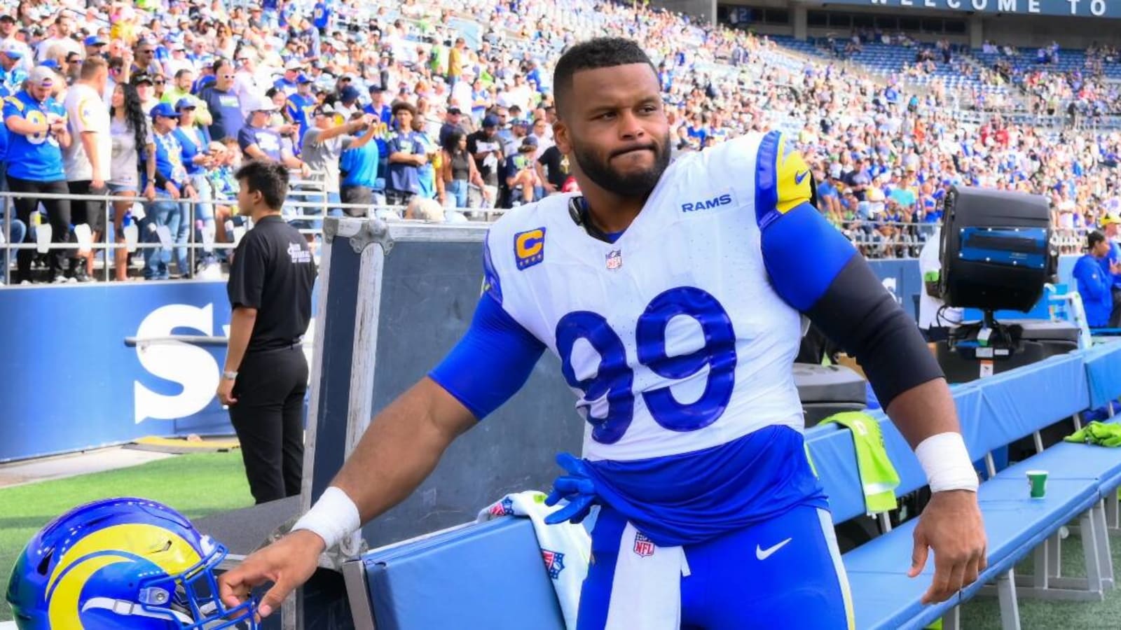 Pittsburgh native Aaron Donald on playing the Steelers: ‘Just another week’