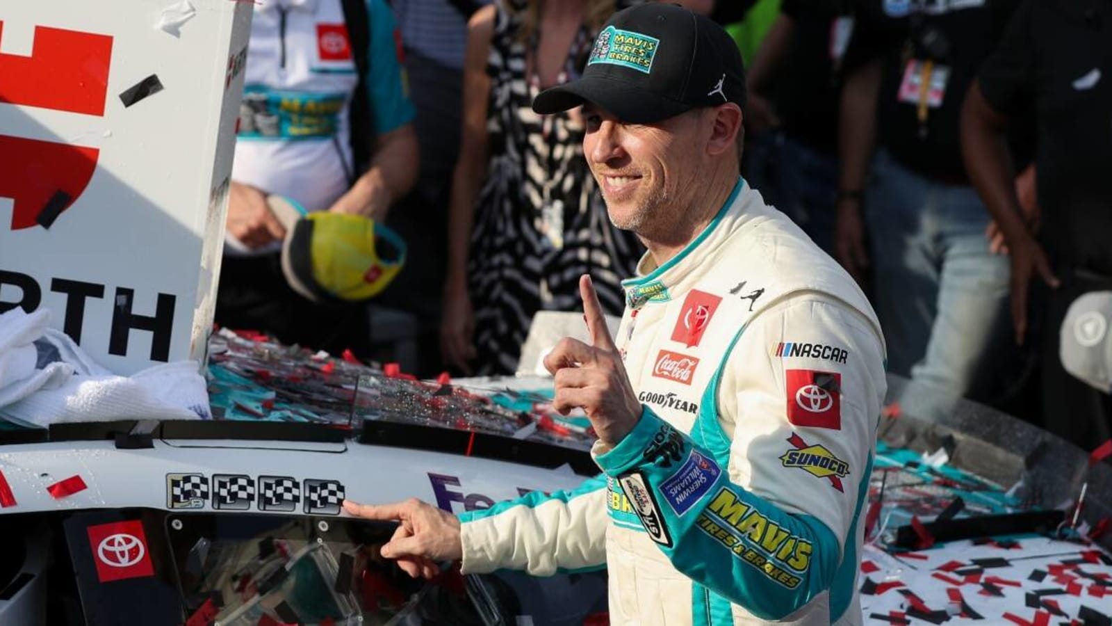 Denny Hamlin shares update on recovery from shoulder injury