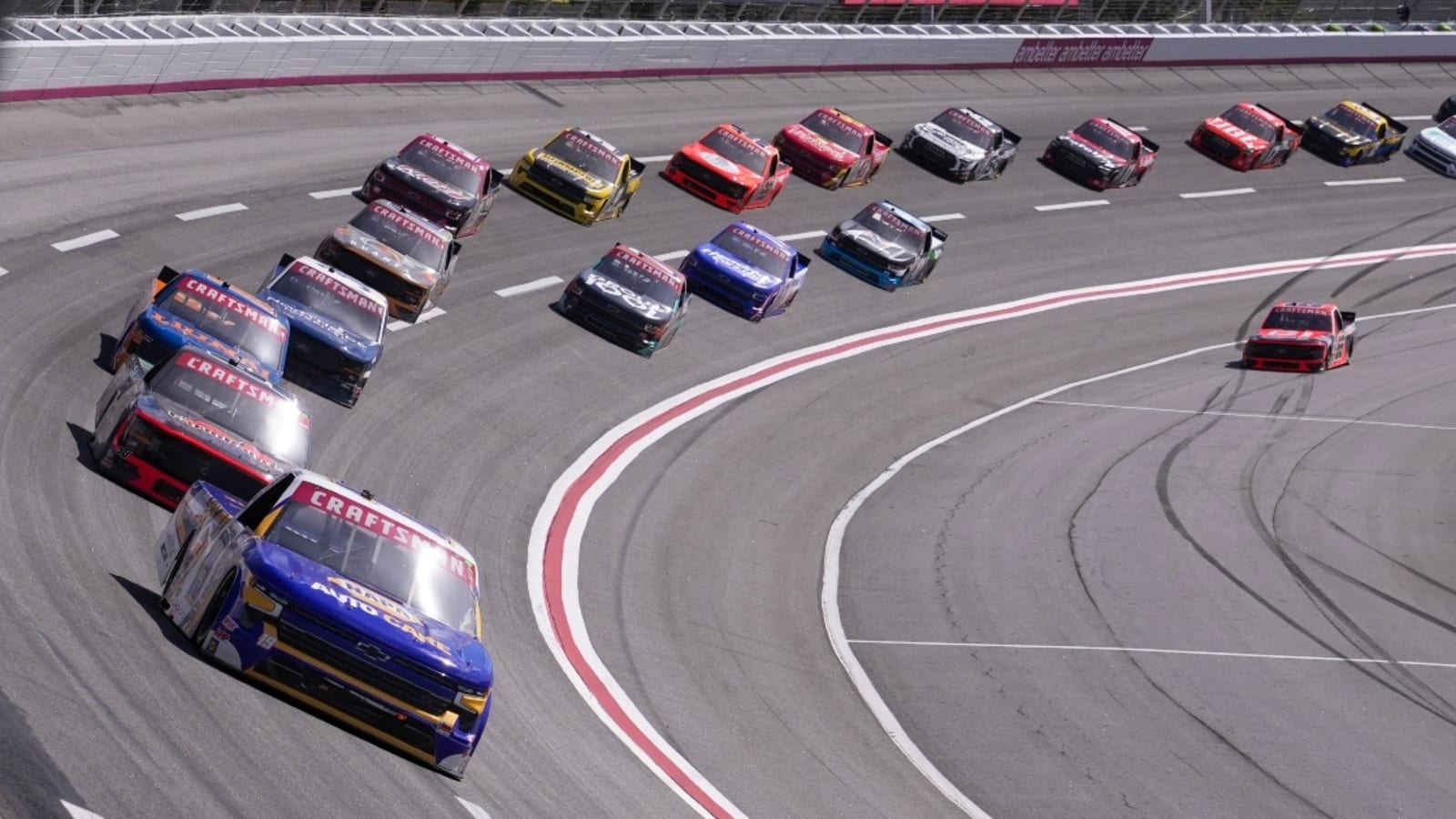 Connor Mosack earns first career pole award during Truck Series qualifying at Atlanta