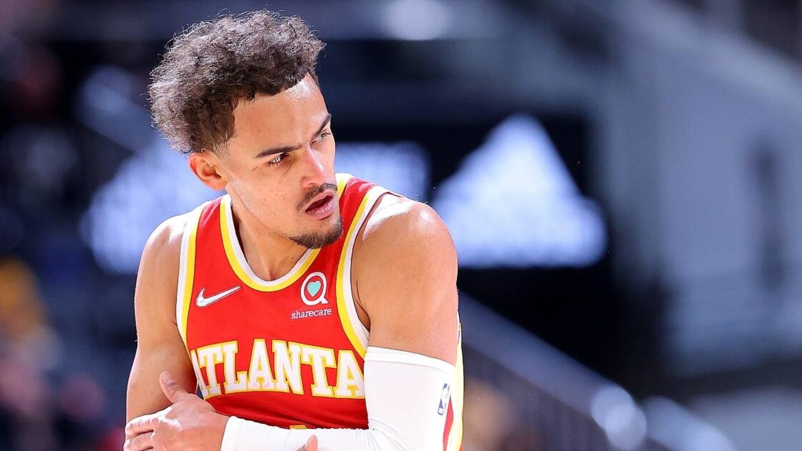 Trae Young dribbles through Kevin Durant’s legs in NBA All-Star Game