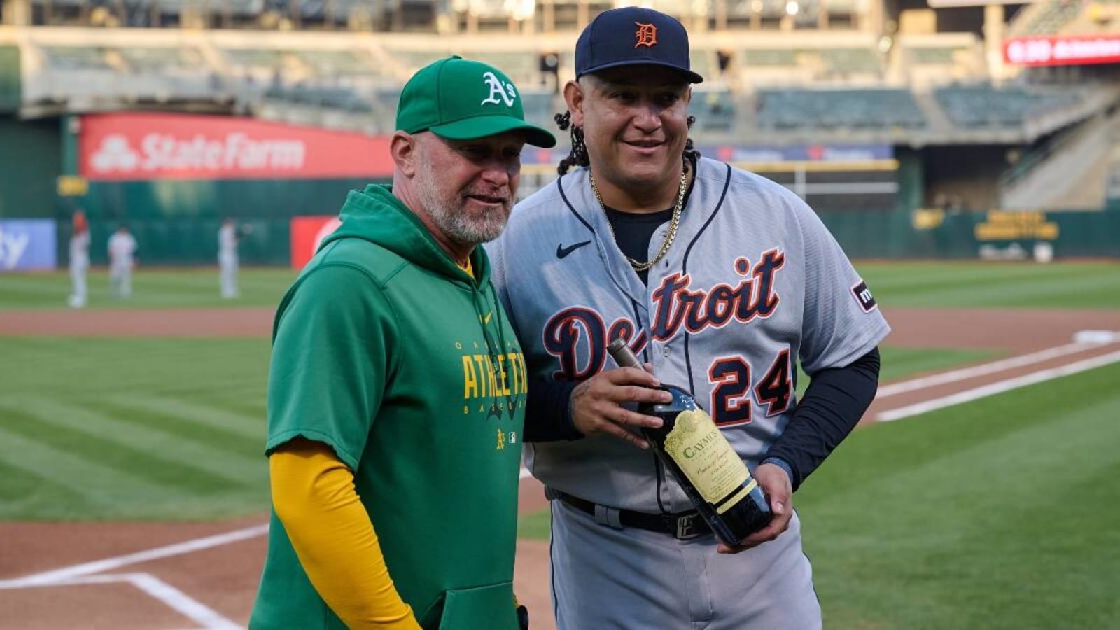 Oakland A’s called out for gifting Miguel Cabrera $80 bottle of wine as retirement gift